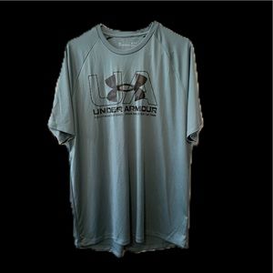 Uber Armour UA Dry Fit Mens Large Sage Green NWOT Never worn